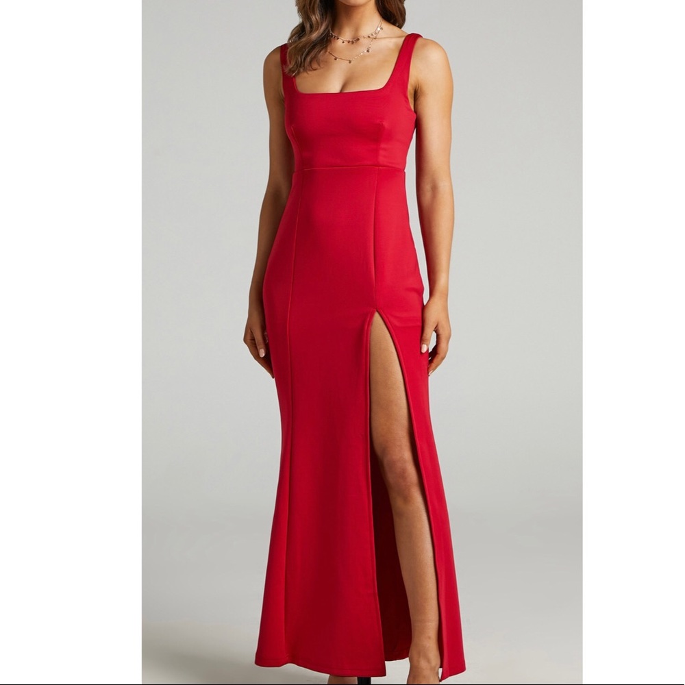 Showpo Raquelle Squareneck Gown